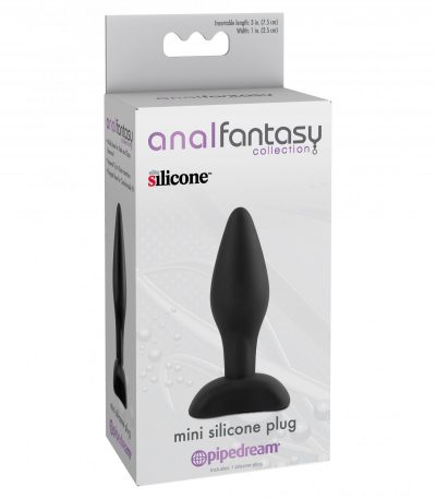 MINI SILICONE PLUG BLACK - Imagen 2