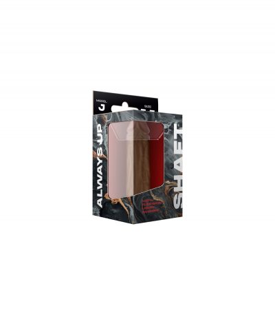 MODEL J 5.5" LIQUID SILICONE DONG - OAK - Imagen 2