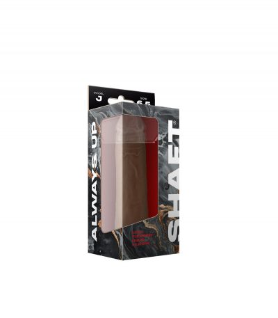 MODEL J 6.5" LIQUID SILICONE DONG - OAK - Imagen 2