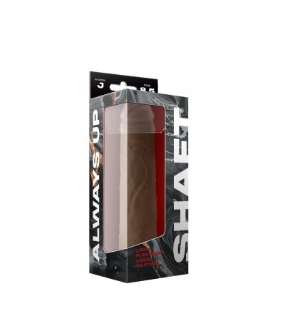 MODEL J 8.5" LIQUID SILICONE DONG - OAK - Imagen 2