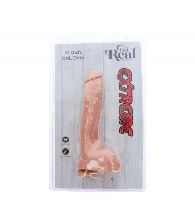 PENIS ENTREME XXL 29 CM FLESH - Imagen 5