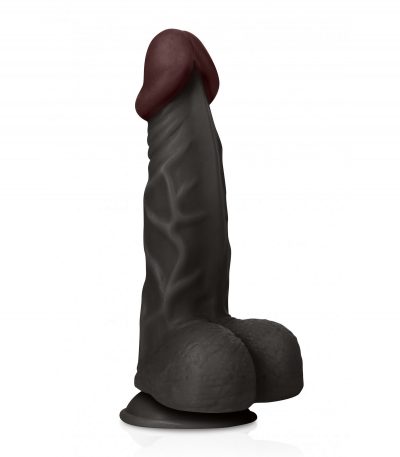 AMAZING BLACK REALISTIC PENIS 23 CM - Imagen 5
