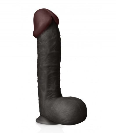 THE SUPER 30 CM BLACK REALISTIC PENIS - Imagen 5