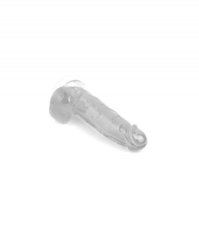 REALISTIC PENIS CRYSTAL JELLIES CLEAR 20 CM - Imagen 2