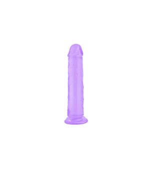 REALISTIC PENIS CRYSTAL JELLIES PURPLE 21.6 CM