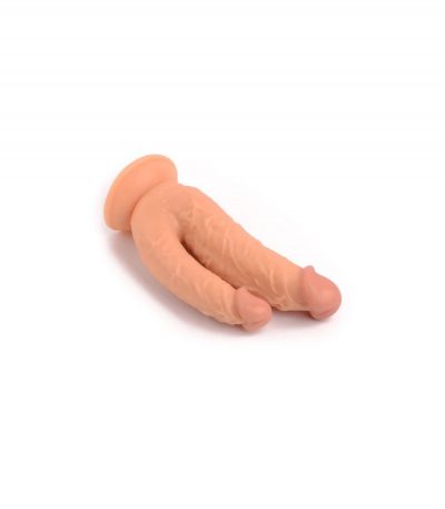 REALISTIC PENIS DOUBLE PENETRATION FLESH 21 CM - Imagen 2