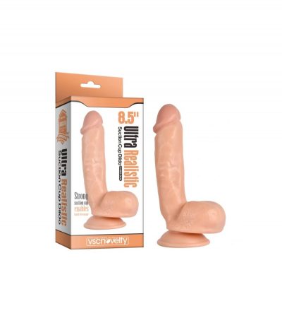 REALISTIC FLESH PENIS 21.6 CM - Imagen 2