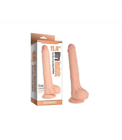 REALISTIC FLESH PENIS 28 CM - Imagen 2