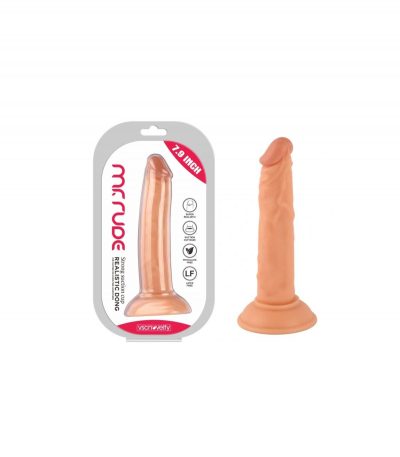 REALISTIC PENIS MR RUDE FLESH 20 CM - Imagen 3
