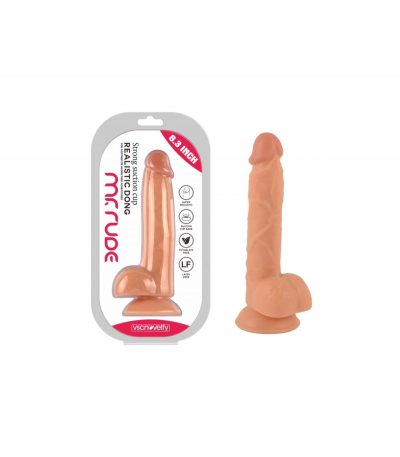 REALISTIC PENIS MR RUDE FLESH 21 CM - Imagen 2