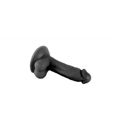 REALISTIC PENIS MR RUDE BLACK 18 CM - Imagen 3