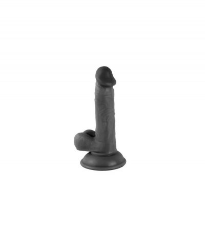 REALISTIC PENIS MR RUDE BLACK 18 CM - Imagen 4