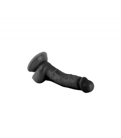 REALISTIC PENIS MR RUDE BLACK 19 CM - Imagen 3