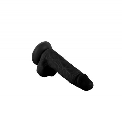 REALISTIC PENIS MR RUDE BLACK 19 CM - Imagen 3
