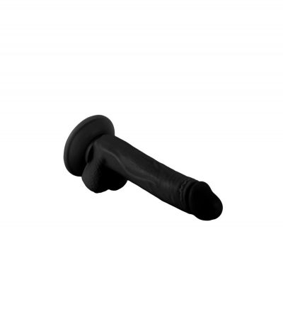 REALISTIC PENIS MR RUDE BLACK 20 CM - Imagen 3