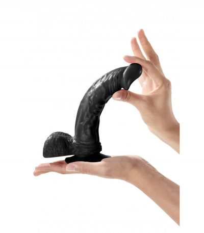 JAYSON BLACK REALISTIC PENIS 21 CM - Imagen 3