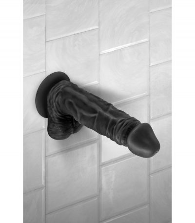 JAYSON BLACK REALISTIC PENIS 21 CM - Imagen 4
