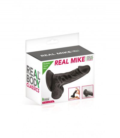 MIKE BLACK REALISTIC PENIS 13 CM - Imagen 2