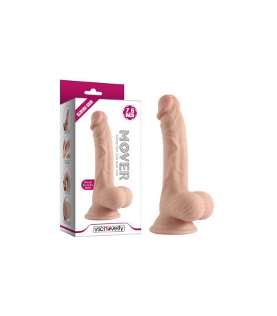 REALISTIC PENIS SLIDING DOUBLE DENSITY FLESH 17'8 CM - Imagen 3