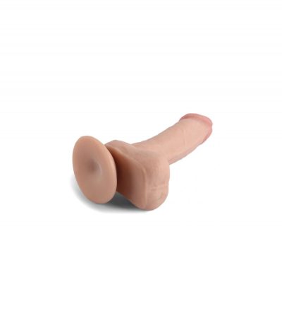 REALISTIC PENIS SLIDING DOUBLE DENSITY FLESH 19 CM - Imagen 4