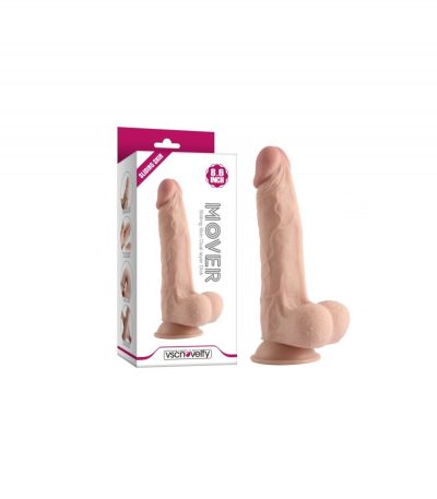 REALISTIC PENIS SLIDING DOUBLE DENSITY FLESH 21'84 CM - Imagen 3