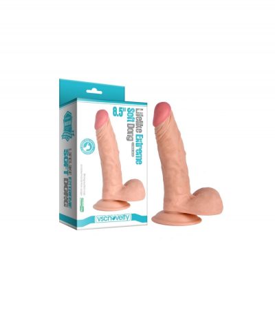 REALISTIC SOFT FLESH PENIS 20'3 CM - Imagen 2
