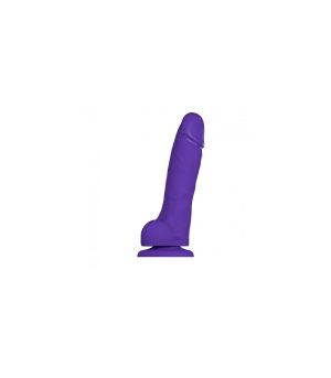 PURPLE SOFT SILICONE REALISTIC PENIS XL