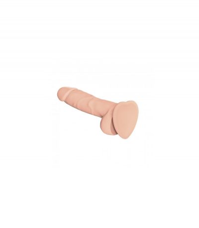 SOFT SILICONE REALISTIC PENIS VANILLA L - Imagen 4