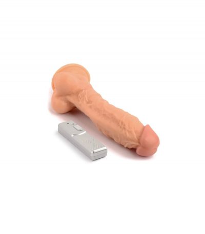 VIBRATING PENIS MR RUDE BUZZER FLESH 25'4 CM - Imagen 3