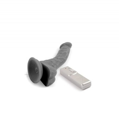 MR RUDE BUZZER BLACK VIBRATOR PENIS 22'86 CM - Imagen 3
