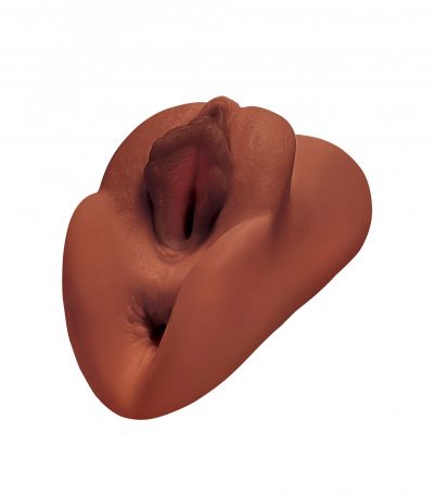 PERFECT PUSSY DOUBLE STROKER BROWN - Imagen 3