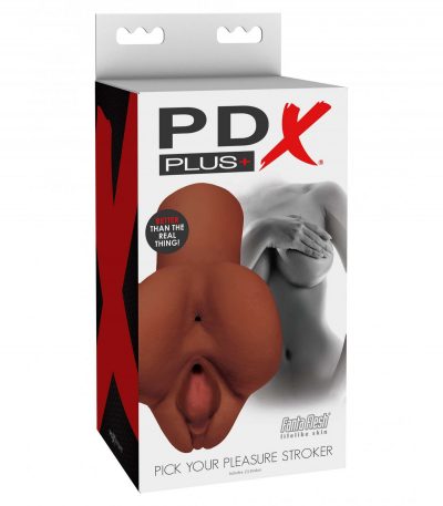 PICK YOUR PLEASURE STROKER BROWN - Imagen 2