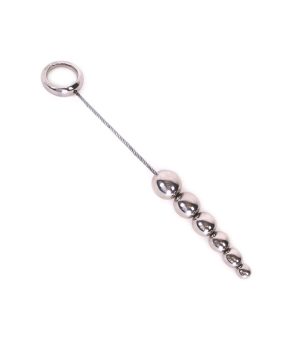 ANAL PLUG 6 BALLS WITH RING
