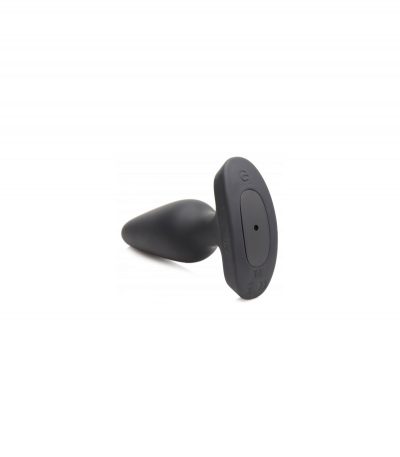 SILICONE ANAL PLUG W/ LASER HEART M CONTROL - Imagen 2