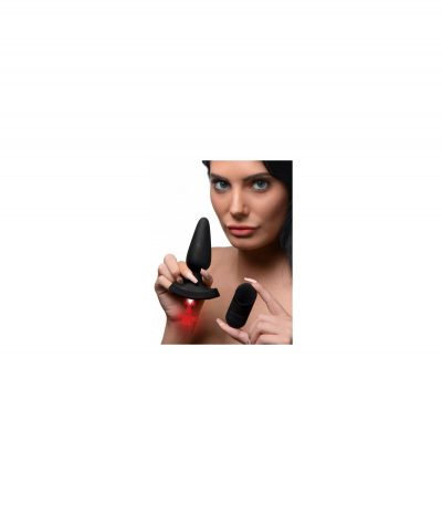 FUCK ME SILICONE ANAL PLUG WITH LED LIGHT M - Imagen 3