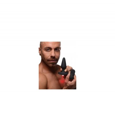 FUCK ME SILICONE ANAL PLUG WITH LED LIGHT M - Imagen 5