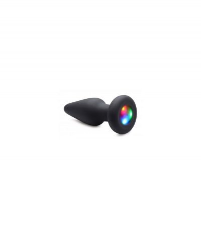 LIGHT-UP SILICONE ANAL PLUG WITH LED LIGHT S - Imagen 2