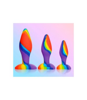RAINBOW SILICONE PLUG SET