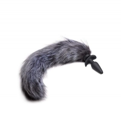 VIBRATOR PLUG W/ CONTROL AND 3 DIFFERENT TAILS - Imagen 8