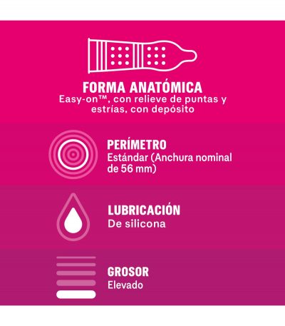 DUREX CONDOMS GIVE ME PLEASURE 12 UNITS - Imagen 3