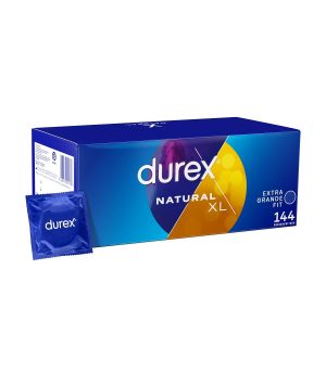 DUREX EXTRA LARGE CONDOMS 144 UNITS