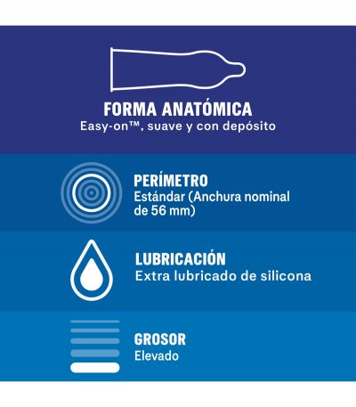 DUREX EXTRA SAFE CONDOMS 12 UNITS - Imagen 3