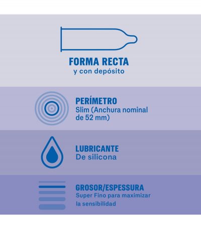 DUREX INVISIBLE SENSITIVE CONDOMS 12 UNITS - Imagen 3