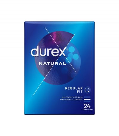 DUREX NATURAL CLASSIC CONDOMS 24 UNITS - Imagen 2