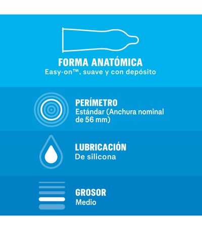 DUREX NATURAL PLUS CLASSIC CONDOMS 12 UDS - Imagen 3