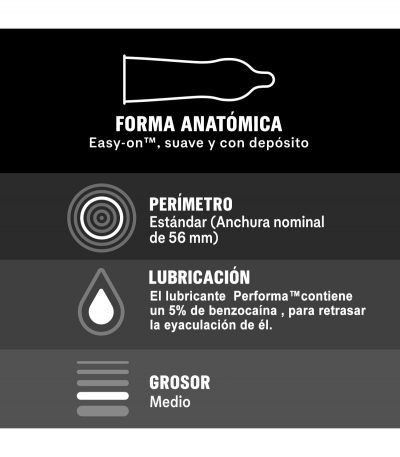 DUREX CONDOMS PROLONGED PLEASURE 12 UNITS - Imagen 3