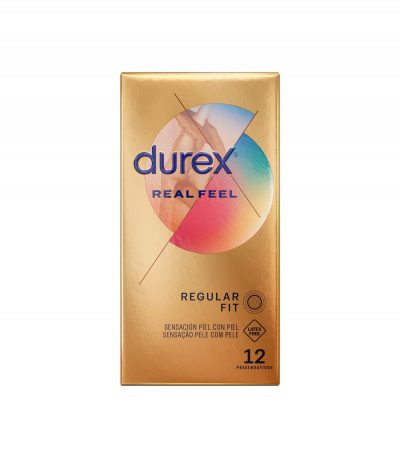 DUREX REAL FEEL CONDOMS 12 UNITS - Imagen 2