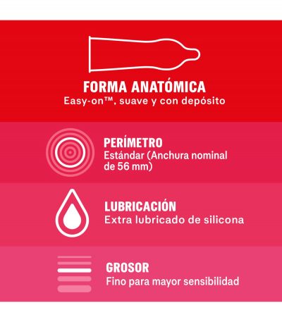 DUREX SENSITIVE SOFT CONDOMS 12 UNITS - Imagen 3