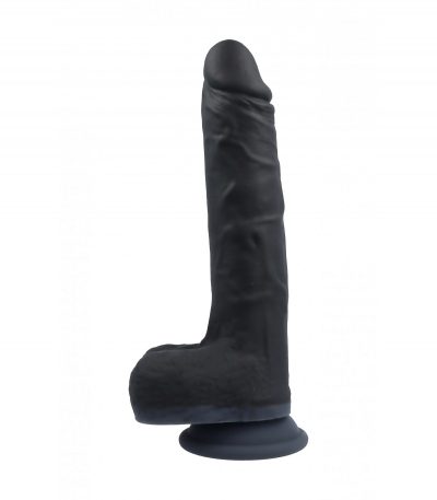REALISTIC VIBRATOR & ROTATOR R10 BLACK 21CM W/ REMOTE CONTROL - Imagen 5