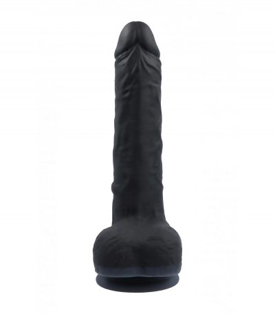 REALISTIC VIBRATOR & ROTATOR R10 BLACK 21CM W/ REMOTE CONTROL - Imagen 6